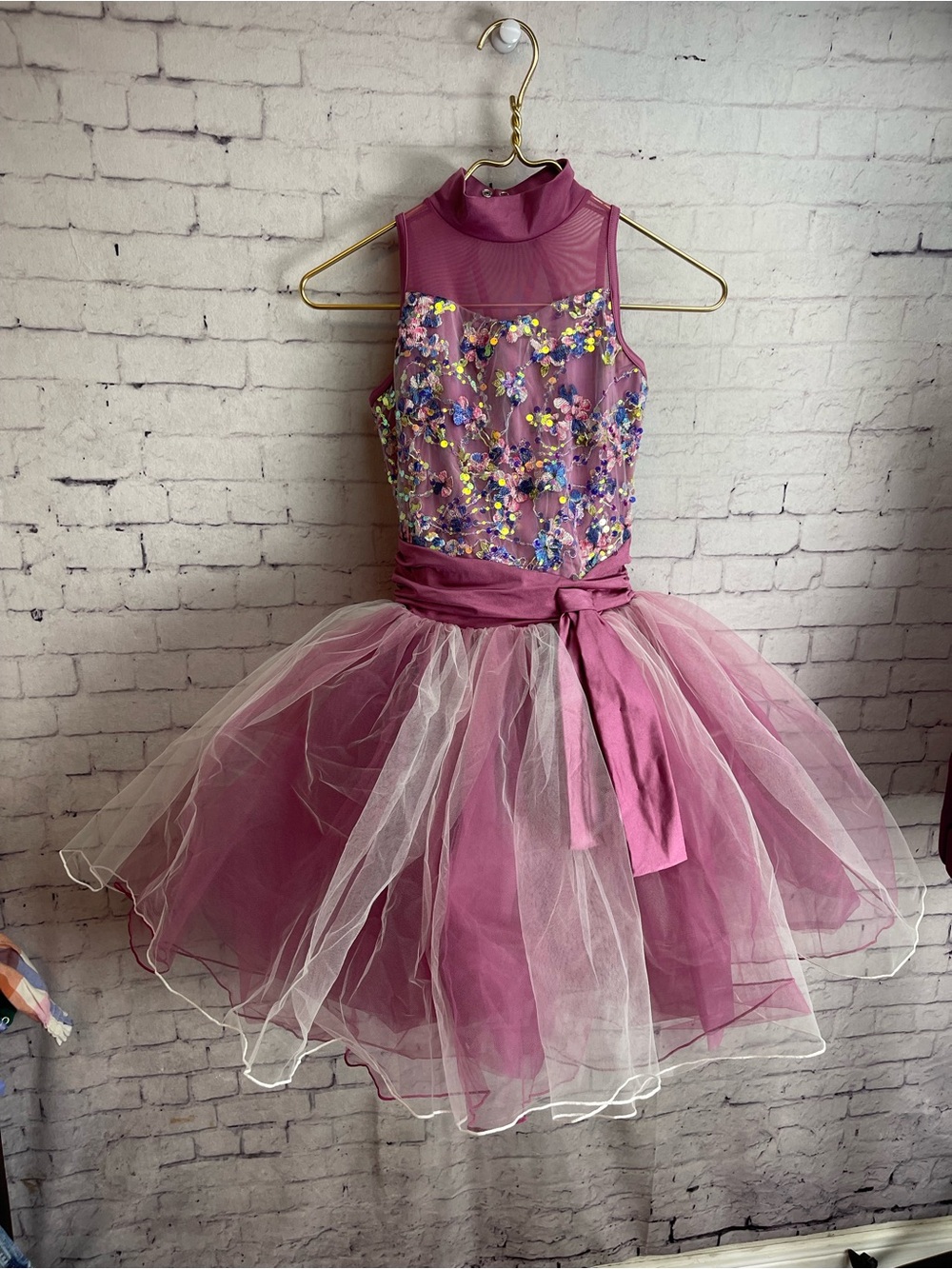 Weissman style 18824 you’ll never walk alone dance recital costume size LC